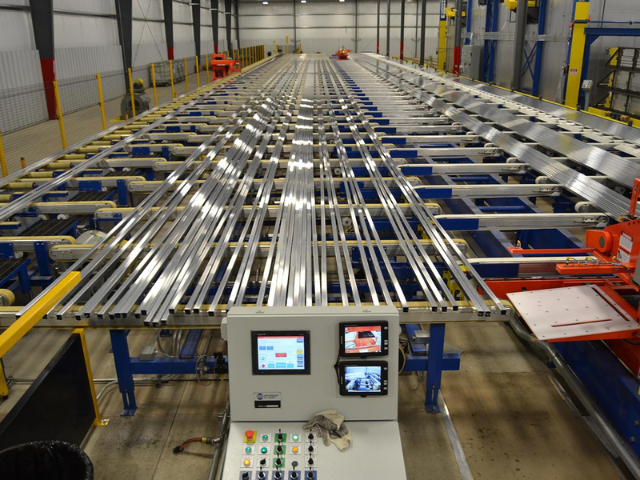 Alumax International aluminium extrusion plant and team