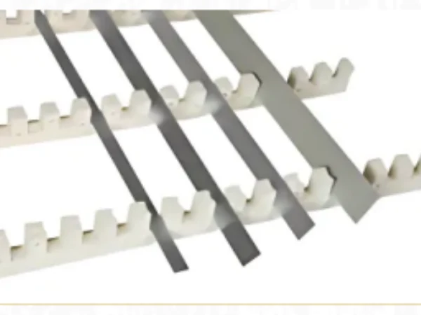 Iron rack with Nomex felt strip protection versus unprotected rack
