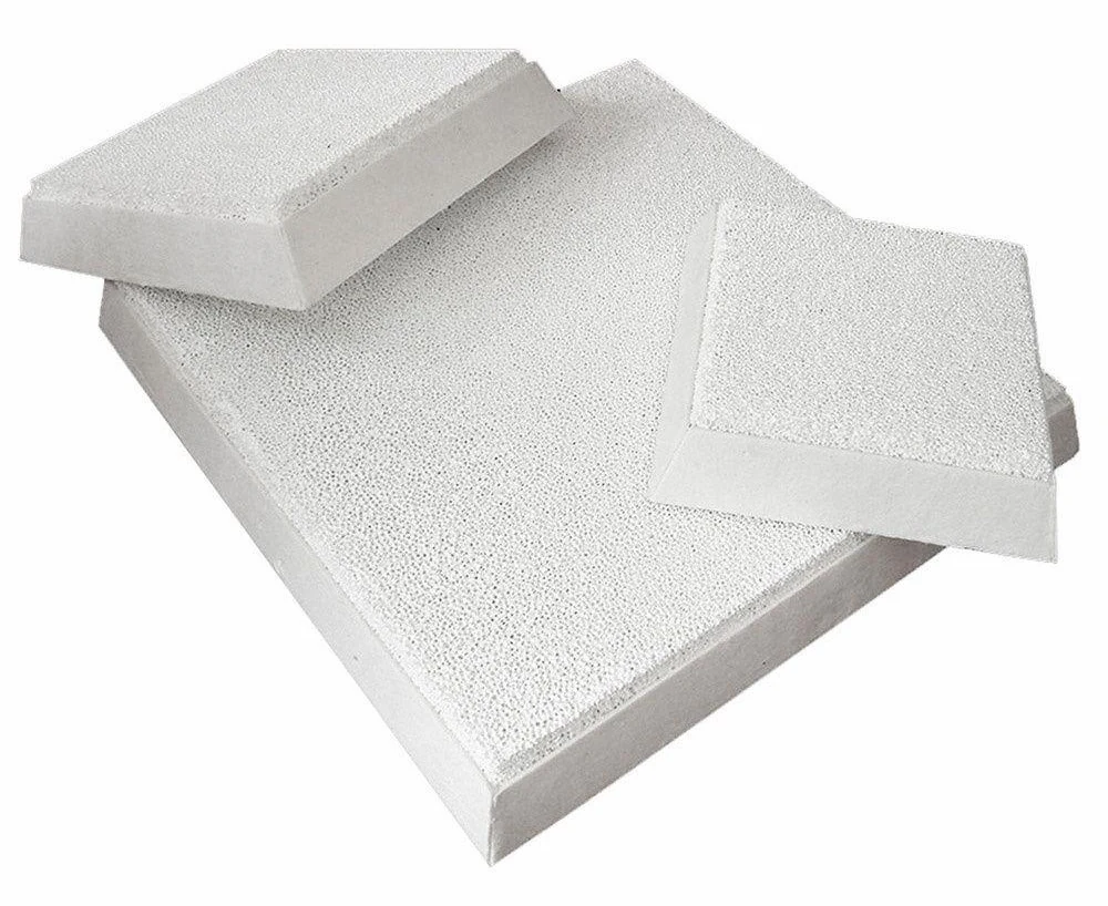 Ceramic foam filter for aluminium melt filtration