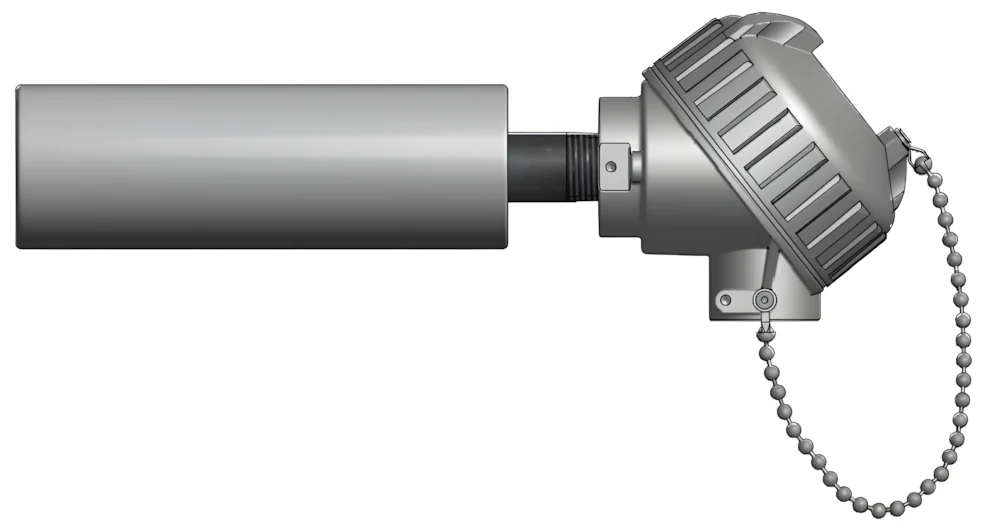Type K and Type J thermocouples for extrusion press temperature monitoring