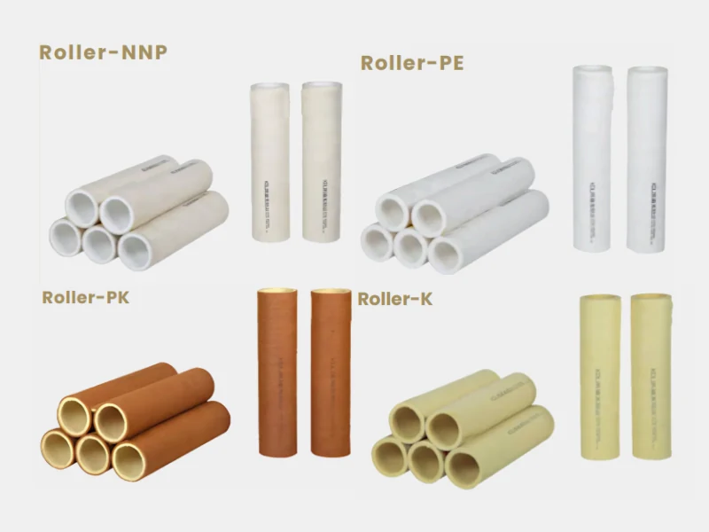 Alumax Roller Series – PBO Kevlar Nomex felt rollers for aluminium extrusion